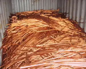 Buen alambre de cobre residual/Chatarra de cobre metálico en bloque grande