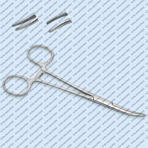 คีมหนีบหลอดเลือดแบบโค้ง Kelly Rankin ขนาด 5.5 นิ้ว ทำจากสแตนเลส ใช้สำหรับผ่าตัด ได้รับการรับรองมาตรฐาน CE สำหรับการใช้งานทางการแพทย์และทันตกรรม - Product Image 1