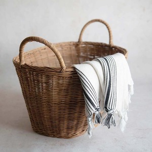 Panier de rangement Artex Green Earth en rotin naturel fait main, écologique, multifonctionnel et moderne, fabriqué à Hanoï - Product Image 3