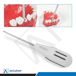 เครื่องมือผ่าตัดถอนฟันแบบมืออาชีพชนิด Luxating Periotome ตรง ขนาด 3.0 มม. ด้ามจับ PPU สำหรับถอนฟันแบบไม่ใช้เครื่องมือ  ได้รับมาตรฐาน CE - Product Image 6