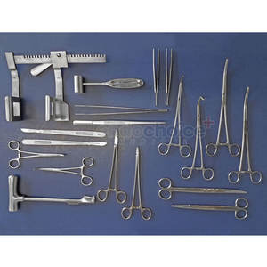 Juego de Instrumentos de Toracotomía Abierta de Acero Inoxidable de Alta Calidad para Cirujanos ORL con Instrumentos Quirúrgicos Reutilizables Calidad Grado A+ - Product Image 5