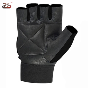 Guante de gimnasio de levantamiento de pesas para hombres y mujeres Guantes de cuero de Pakistán Nuevos guantes de fitness de entrenamiento deportivo personalizados - Product Image 3