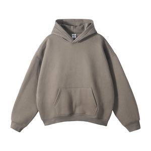 Pull en mélange polyester et rayonne unisexe en polaire pour l'automne, sweat-shirt pour homme avec logo personnalisé imprimé, design écologique, sweat-shirt lourd de 180 g - Product Image 1