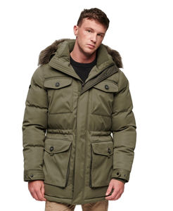 Veste parka d'hiver réversible et imperméable pour hommes de super qualité vêtements d'extérieur en coton rembourré grande taille prix de gros pas cher - Product Image 1