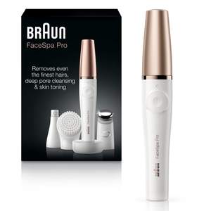 Épilateur facial ionique 3-en-1 avec brosse nettoyante et fonction de tonification de la peau - Product Image 3