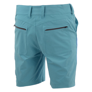 Pantalones cortos de pesca bordados personalizados para hombre, impermeables, transpirables, para exteriores, con cordón, logotipo medio incluido - Product Image 4