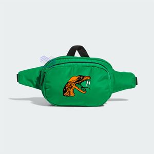 Infinitive Apparel FAMU Florida A&M University Anti-Theft Cordura Fanny Pack <b>Hook</b> Loop Closure Belt Pattern Customizable - Product Image 1