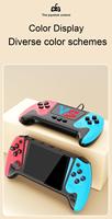 Console de jeu portable Q21, 3000 jeux intégrés, écran de 3,5 pouces, résolution 1024x600, Wi-Fi, prise en charge de la mémoire, système d'exploitation Linux, rétro arcade pour enfants