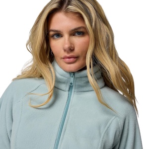 Veste polaire en polyamide recyclé ECO pour femme, à manches longues, entièrement zippée, épaisse, imperméable, coupe-vent, respirante, tricotée, douce, pour l'hiver - Product Image 5