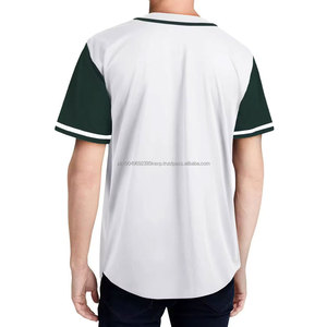 Maillot de baseball sublimé à boutons complets pour hommes et femmes, uniforme de baseball, tenue de sport d'équipe, uniforme de baseball - Product Image 1
