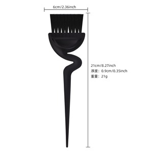 헤어 염색 브러쉬 헤어 컬러링 전문 살롱 이발소 미용 틴트 빗 - Product Image 2