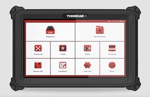 Outil de diagnostic pour véhicules électriques ThinkLink PRO 12 pouces avec scanner OBD2, garantie de 2 ans - Product Image 2