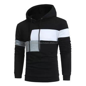 2026 Running Jacket Fashion <b>Men's</b> Hoodie Casual Hoodies Pullovers Sweatshirts <b>Men's</b> <b>Top</b> Solid Color <b>Cropped</b> Hoodie Sweatshirt - Product Image 2
