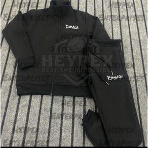 OEM 2024, chándal deportivo para hombre, ropa de entrenamiento de moda para correr, conjuntos de 2 piezas de talla grande para chándal estampado de invierno - Product Image 3