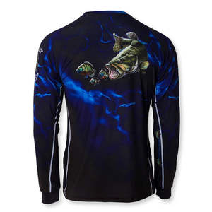 เสื้อเจอร์ซีย์ตกปลาระบายอากาศได้ดีคุณภาพสูงบริการ OEM ผ้าแคนวาสสีในราคาที่ดีสำหรับการใช้งานในฤดูหนาว - Product Image 2