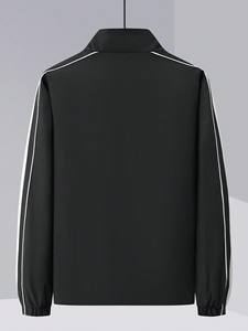 Chaqueta de sudor de satén ligera Vintage para mujer, ropa de entrenamiento de gimnasio con cuello levantado, ropa de Fitness para exteriores de invierno - Product Image 4