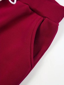 Pantalones informales con estampado de letras para hombre, cómodos Pantalones deportivos de otoño e invierno, pantalones cónicos informales para exteriores para invierno para hombre - Product Image 2