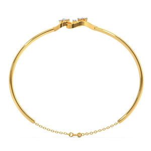 VS1 Clarity F Color Pulsera 14K Oro Moissanite Joyas de diamantes para Mujeres para la fabricación de joyas - Product Image 2