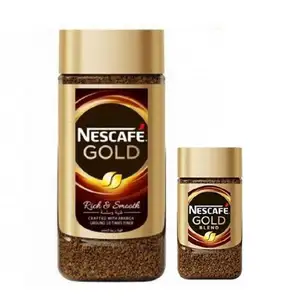 Bulk price Nescafe Gold 200g coffee 47.5g (Glass) for export