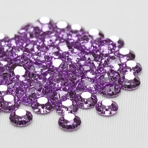 Glue On Loose Resin Rhinestones Resin Material Sparkling Flat Back Craft Use Decoration Stones DIY Clothing <b>Accessories</b> Bulk - Product Image 5