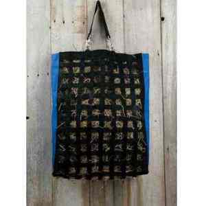 New Large Size Nylon Horse Hay Slow Feed <b>Bag</b> Eco Friendly Heavy Duty Feeding Tote With Front <b>Divider</b> For Stable Use - Product Image 6