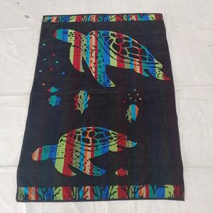 Toalla de playa Jacquard algodón orgánico 100% estampado floral - Product Image 6