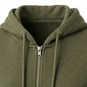 Ensemble de survêtement pour femmes en gros, 100% coton, couleur unie, fermeture éclair personnalisée, dernier design, jogging athlétique, vêtements de sport, salle de sport - Product Image 4