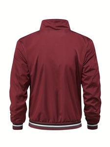 Blouson Bomber Réversible Homme – Design Double Face, Capuche, Col Montant – Idéal Hiver, Sport, Jogging, Décontracté – Confort Optimal – Service OEM - Product Image 5