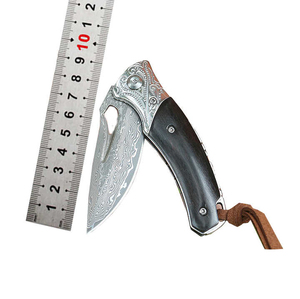 มีดเหล็กดามัสกัสเกรดอุตสาหกรรมคาร์บอนสูงมีดแบบยึดกับด้ามไม้12นิ้ว - Product Image 1