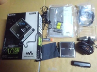 Cassette CD MD baladeur durable lecteur MP3 japonais d'occasion utilisé lecteurs de musique portables