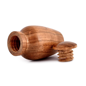 Mini urnas de madera de acacia natural más vendidas para cenizas humanas, urnas para mascotas de recuerdo, venta al por mayor de la fábrica de Vietnam - Product Image 4