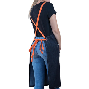 Delantales de poliéster impresos personalizados de alta calidad para la limpieza del hogar Tendencia Precio al por mayor del fabricante de Bangladesh - Product Image 3