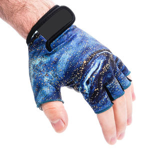 2025 venta al por mayor guantes de Ciclismo de medio dedo personalizados cuero de neopreno antideslizante con almohadilla para deportes de hombres y mujeres - Product Image 4