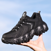 Chaussures de sécurité anti-écrasement légères en maille respirante, certifiées CE, avec embout en acier