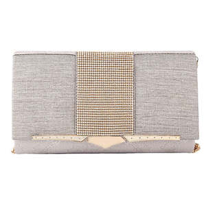 Women's Fancy <b>Clutch</b> 6700 - <b>Silver</b> - Product Image 3