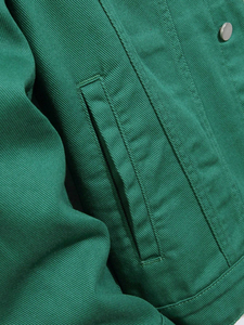 Vestes en denim OEM pour hommes, délavés à l'acide, avec personnalisation complète, veste en jean de style sport, vêtements d'extérieur pour hommes - Product Image 5