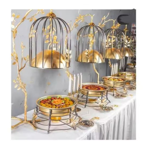 Plato de frotamiento exclusivo, vajilla estándar, plato de frotamiento con tapa superior para decoración de Ramadán al por mayor, calentador de alimentos - Product Image 3