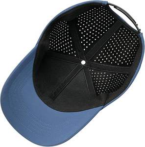 Sombreros deportivos de camionero de 6 paneles personalizados al por mayor 2025, gorras de malla de ante en blanco, malla lisa de poliéster para impresión por sublimación - Product Image 6