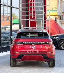 Range Rover Evoque SUV rouge d'occasion, véhicule utilitaire sport essence haut de gamme pour les affaires et la conduite de luxe - Product Image 6