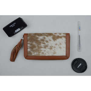 LAXURA Luxury Cowhide Small Short <b>Wallet</b> <b>for</b> <b>Ladies</b> Unique <b>Card</b> <b>Holder</b> Anti-Theft Feature Slim Portable Leather <b>Wallet</b> Leather - Product Image 2