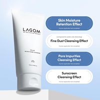 LAGOM Cellup Micro Foam Cleanser 120ml Korean Skin Care Deep Cleanser Facial Cleanser