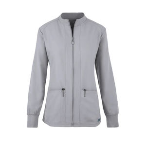 Blouse médicale à manches courtes, 65% polyester/35% coton, fermeture à boutons, respirante, confortable, couleur personnalisée, logo, usage hospitalier - Product Image 4