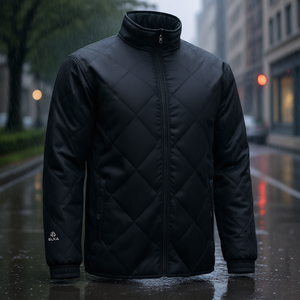 ELKA RAINWEAR Multinorm Veste imperméable noire à fermeture éclair - Product Image 3