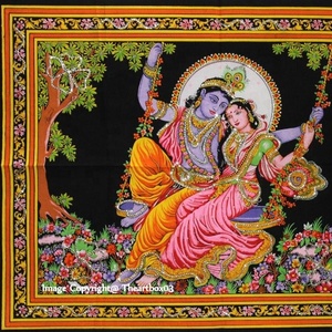 Ainsting Colorous umummer UMN ature aestry ODS oddess nndian ivivine ououple adadha ririshna evoevoonal RT anganging andandala - Product Image 3