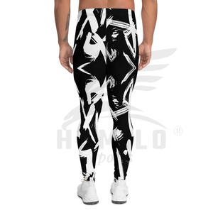 Último diseño personalizado hombres Fitness Legging estirable Fitness Leggings para la venta en línea Leggings - Product Image 3