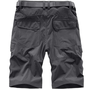 Wholesale Men's Casual Workout Athletic Shorts Quick Dry Breathable Anti-Wrinkle Mid Woolen Custom Logo 100% Cotton Outdoor - Product Image 4