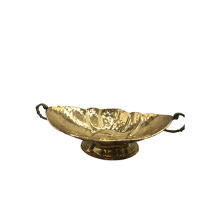 Fresh Arrival Leaf Design Brass Dish <b>Table</b> Decorative Prime Quality Metal Fruit Serving Dish Dining <b>Table</b> Decoration - Product Image 3