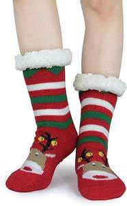 <b>Socks</b> for Women with <b>Gripper</b> - Winter Non Slip Thick Fuzzy <b>Socks</b> - Warm Cozy Christmas Gift - Product Image 2