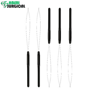 Aguja de Acero Inoxidable con Gancho para Enhebrar, Instrumento Quirúrgico Manual para Extensiones de Cabello, Juego de Instrumentos Quirúrgicos, Color Personalizado, Alta Calidad, CE - Product Image 2