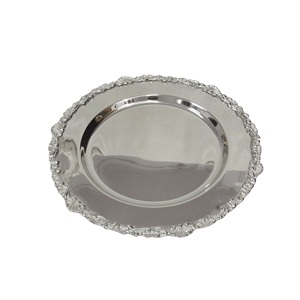 Assiettes de Présentation Métalliques Dorées Écologiques Tendance pour Restaurants – Vente Flash - Product Image 5